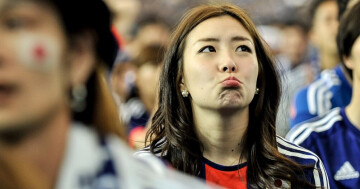 sad japanese fan
