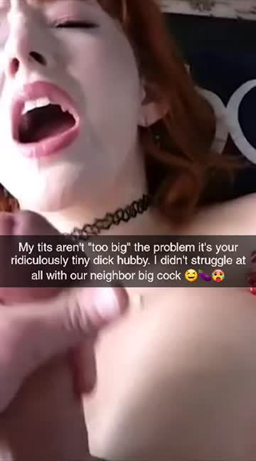 your gf just wnated to prove a point but she ended liking my big cock