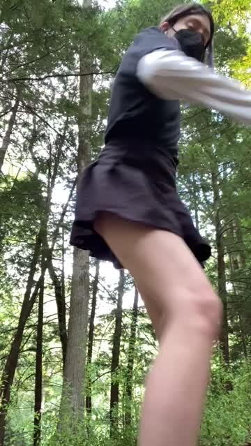 think anyone in the forest will notice the small bulge?