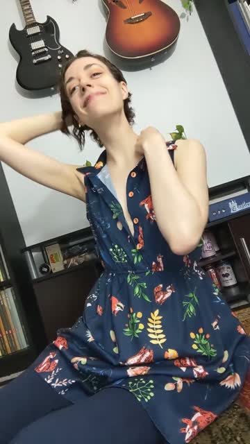 what's hiding under my foxy dress