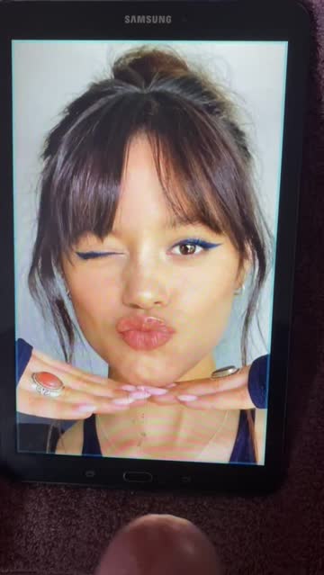 first time ever cumming to jenna ortega