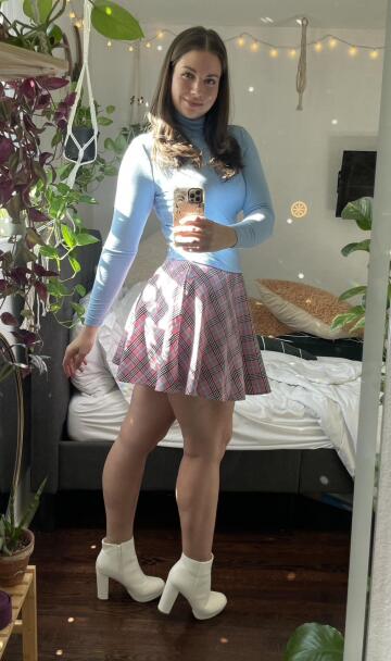 schoolgirl skirts are my favorite
