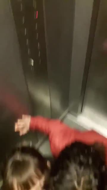 3 sluts in an elevator