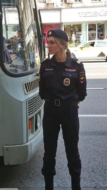 hot russian police officer