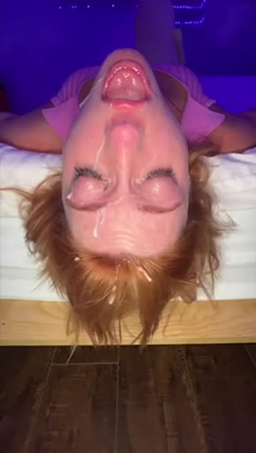 throat fucking with surprise ending ;)