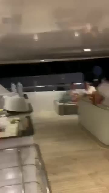 public blowjob at a yacht party