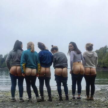 half a dozen nature bums