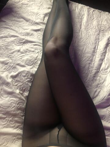 aren’t my legs perfect in nylons?