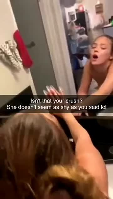 your crush gets blacked