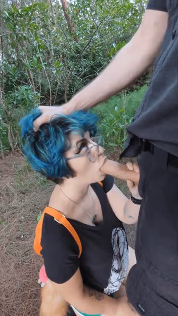 still warm enough here for an outdoor blowjob