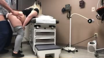 putting another baby in her at the doctor's office