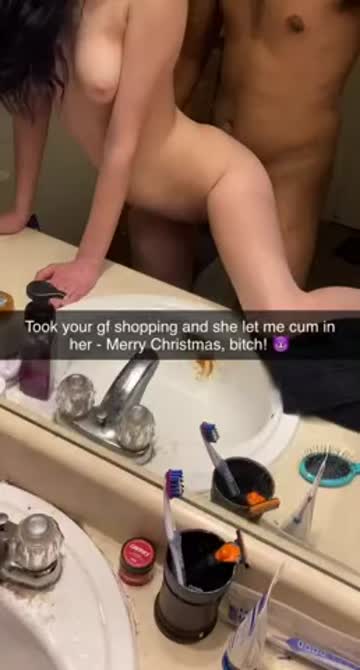 your gf went out shopping with her “friends”, later that day you received this video from your bully: merry christmas, losers