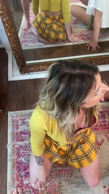 licked each other clean