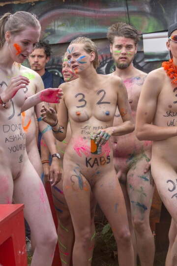 do festivals with nude races count?