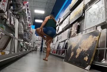 stripping them off in the store