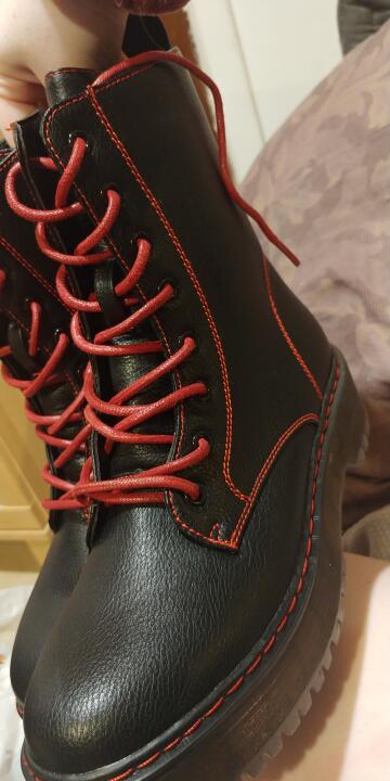 are these bad? my step mom got me these and i heard somewhere that red laces were bad and i don't want to wear these if they are, the boots came with the laces like that.