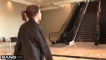 flashing her pussy in a restaurant