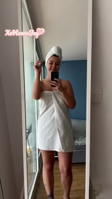 my after shower routine