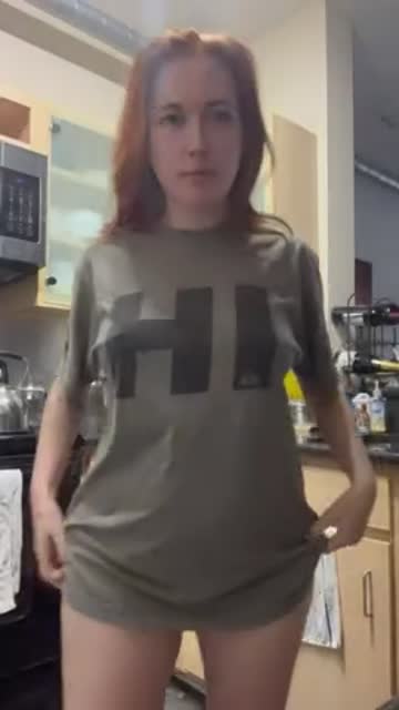 caught flashing by my roommate smh