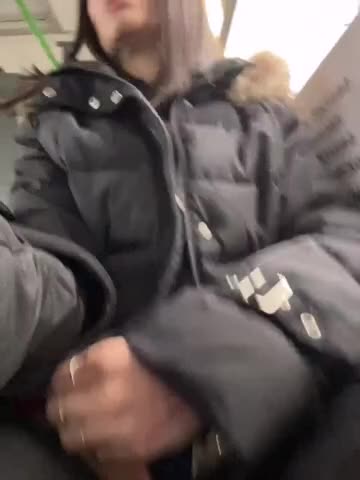 squirting in crowded trolley