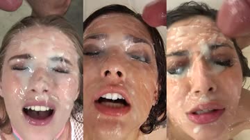 sluts love their white makeup 🤍
