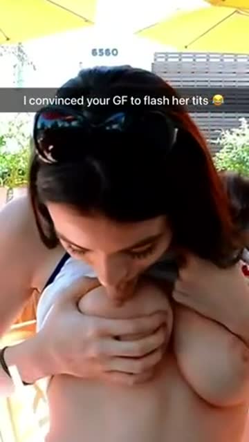 bully makes your gf show everyone her tits