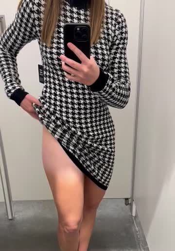 hope you approve….had to have this dress. thinking lots of public content ☺️