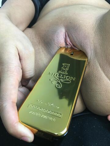 a gold bar in my pussy...will it fit?