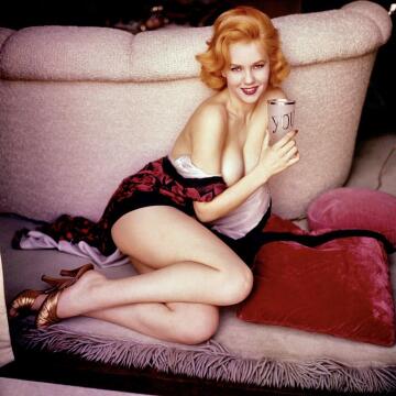 colleen farrington (diane lane’s mom) / playboy’s playmate of the month, october 1957 / photo by peter basch