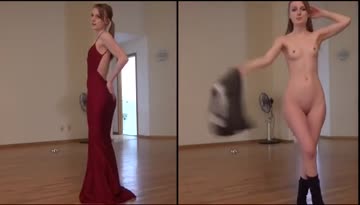 youtuber tries on clothes