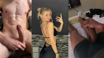 blonde babe makes them stroke