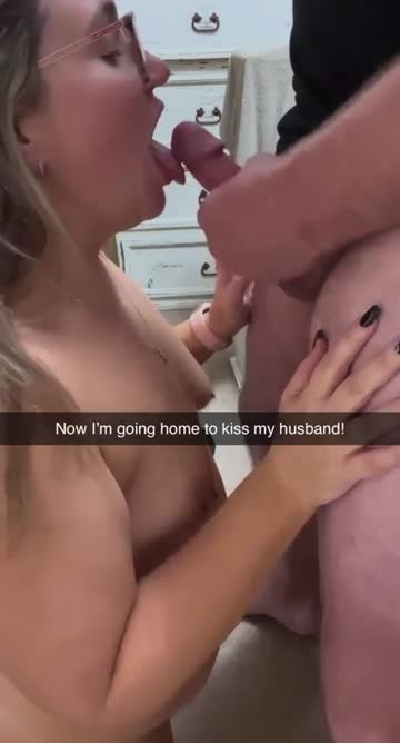 imgur i wonder if my husband will taste his cum when i kiss him!