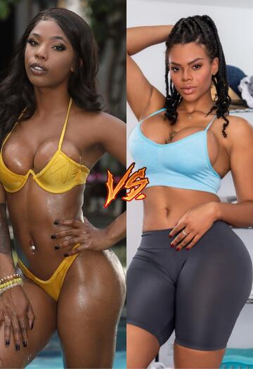 sarah bank$ (vs) halle hayes i|i which one you picking?