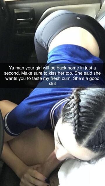 she loves teasing you