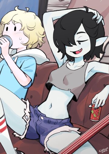marceline the buddy (colo) [adventure time]