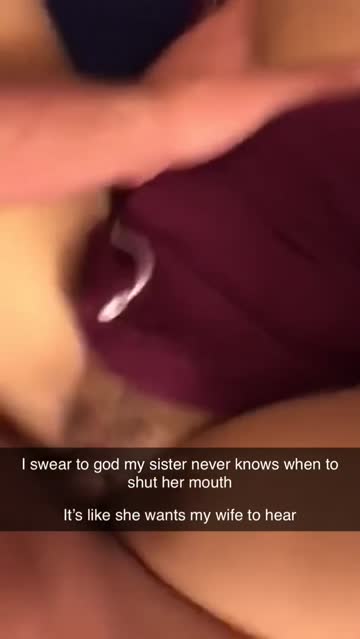 your wife is downstairs preparing dinner while you help your sister decide what to wear