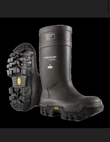 -dunlop purofort: my favorite boot for working in nasty conditions. good for mucking through manure, drilling rig worming, ditch digging, and frac water hauling. they take a licking, and keep on kicking!
