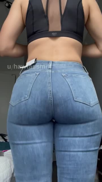 the jiggle is real even in tight jeans [oc]