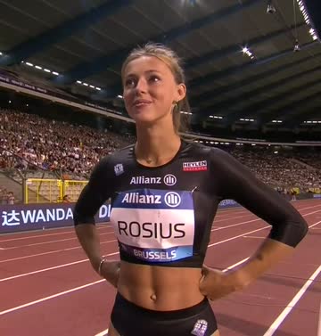 rani rosius - belgian sprinter