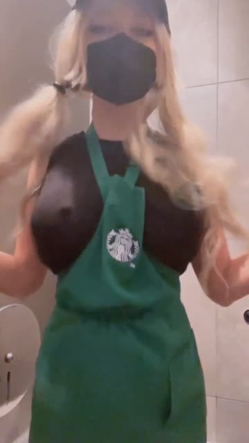 shaking my boobs at work in hopes of catching the attention of some bwc 🐱