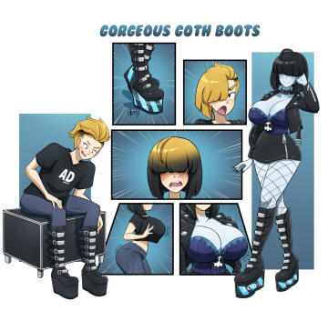 [tgtf] gorgeous goth boots by kobi-tfs