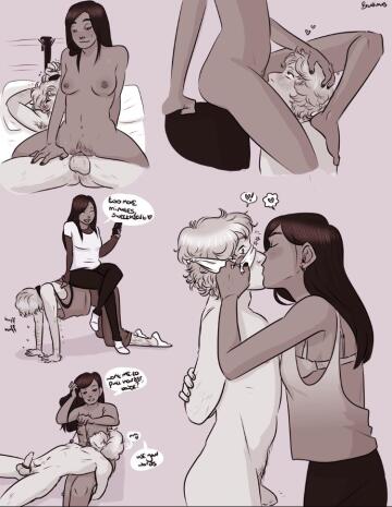 an all gentlefemdom buffet 🥰. this is super embarrassing as it’s so adorable, soft and gentle ❤️, but i’d still find someone sharing this level of affection, attention and intimacy with me really overwhelming 🙈🥹.