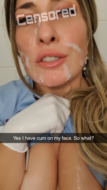 i love being covered in cum