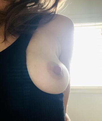 a boob a day… keeps the cock at play
