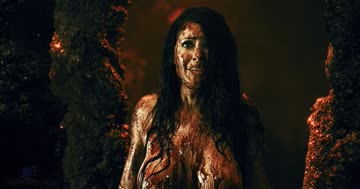 brigitte kingsley drenched in blood in astonishing tales of terror: rocktapussy! (2022)