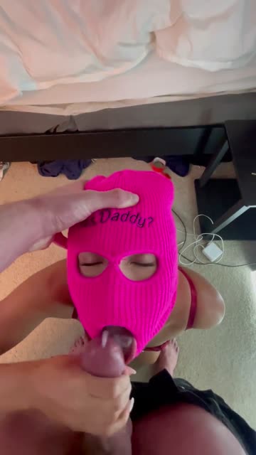 let me swallow it like a good little slut