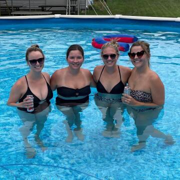 pool girls
