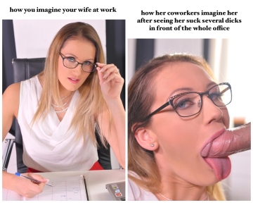 there's a reason she hasn't invited you to office parties yet