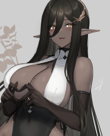 dark elven girl beauty (hayabusa) [original]
