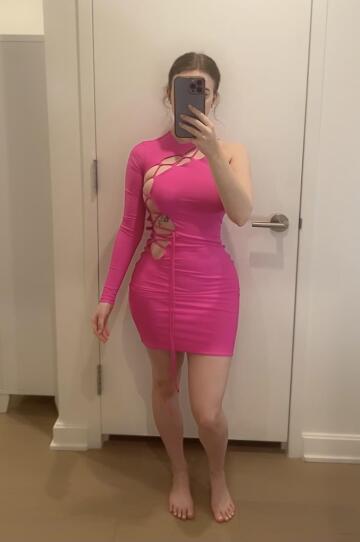 do you like my new dress?